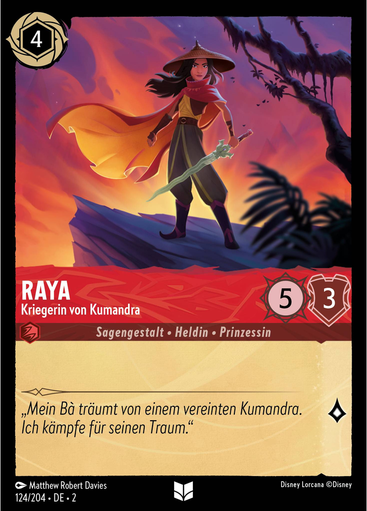 Raya - Warrior of Kumandra (Foil)