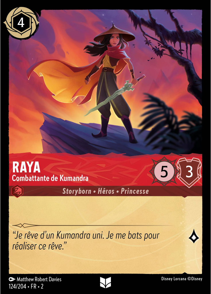 Raya - Warrior of Kumandra (Foil)