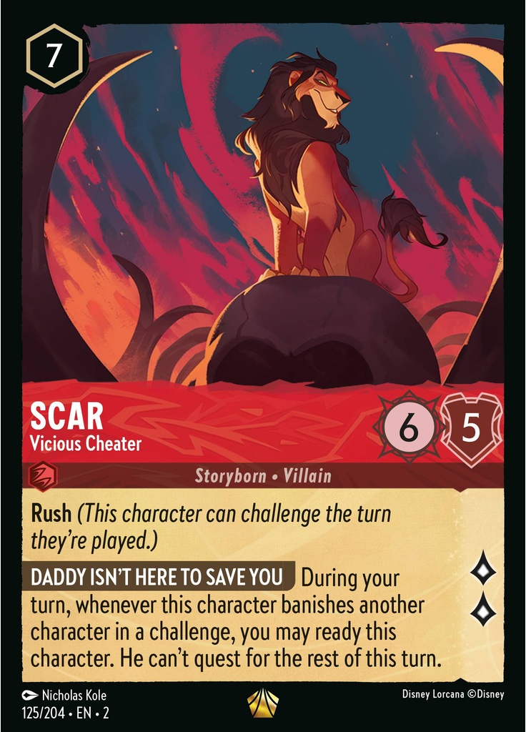 Scar - Vicious Cheater (Foil)