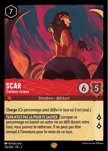 Scar - Vicious Cheater