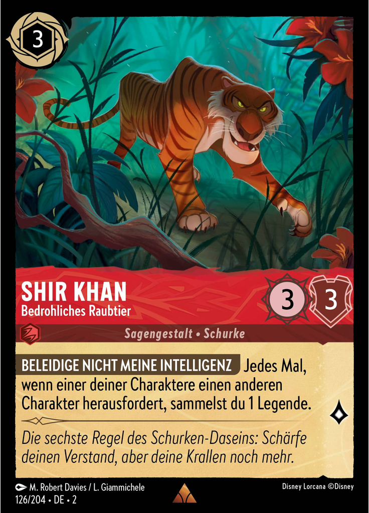 Shere Khan - Menacing Predator