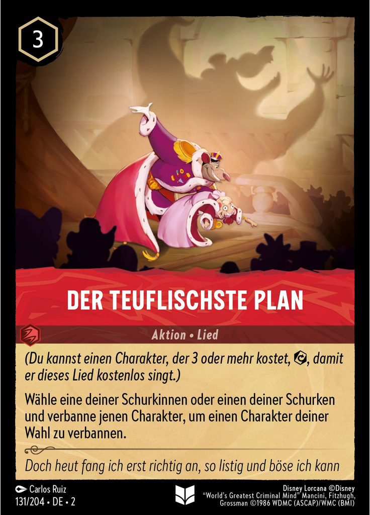 The Most Diabolical Scheme (Foil)