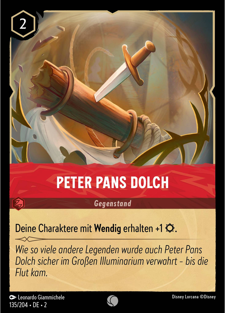 Peter Pan's Dagger (Foil)