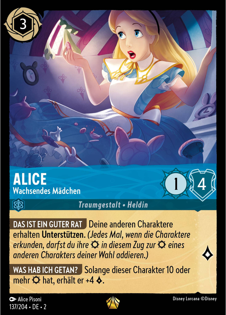 Alice - Growing Girl (Foil)