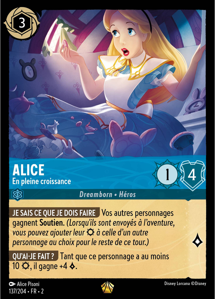 Alice - Growing Girl (Foil)