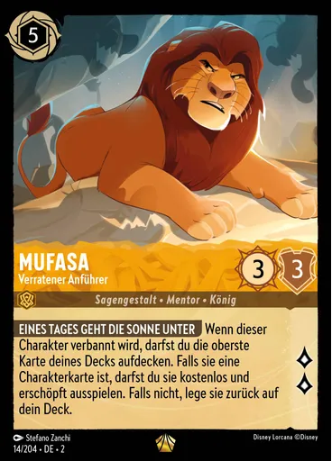 Mufasa - Betrayed Leader — Aufstieg der Flutgestalten
