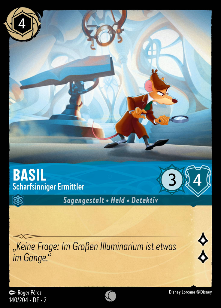 Basil - Perceptive Investigator (Foil)