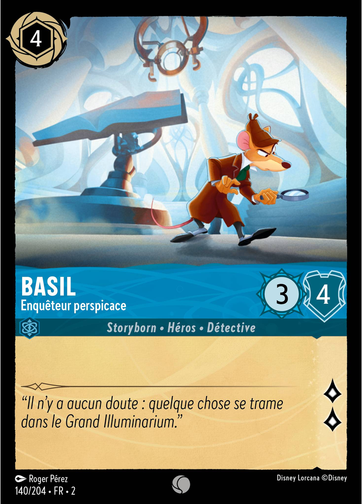 Basil - Perceptive Investigator (Foil)