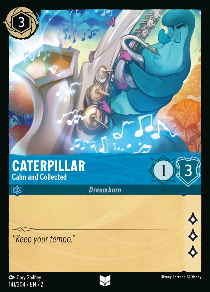Caterpillar - Calm and Collected (Foil)