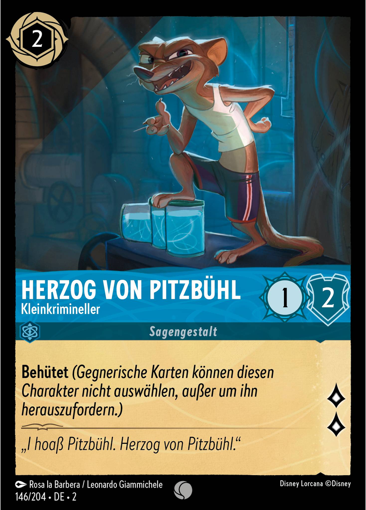 Duke Weaselton - Small-Time Crook (Foil)