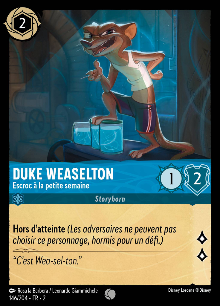 Duke Weaselton - Small-Time Crook