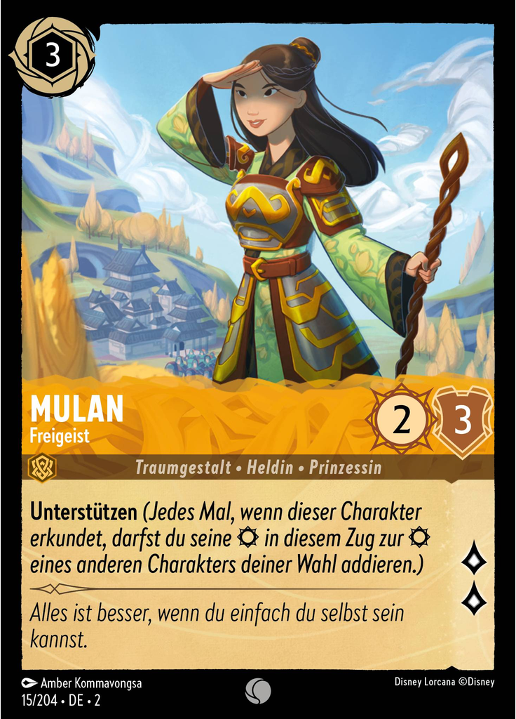 Mulan - Free Spirit (Foil)