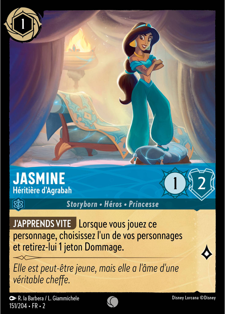 Jasmine - Heir of Agrabah (Foil)