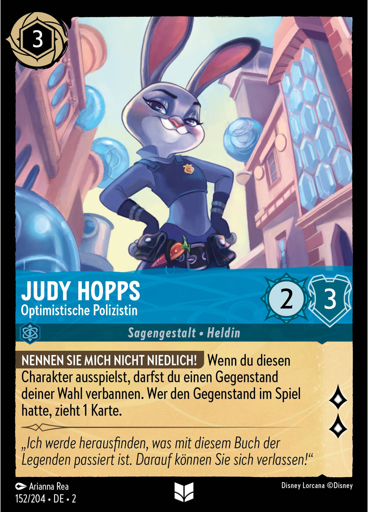 Judy Hopps - Optimistic Officer (Foil)