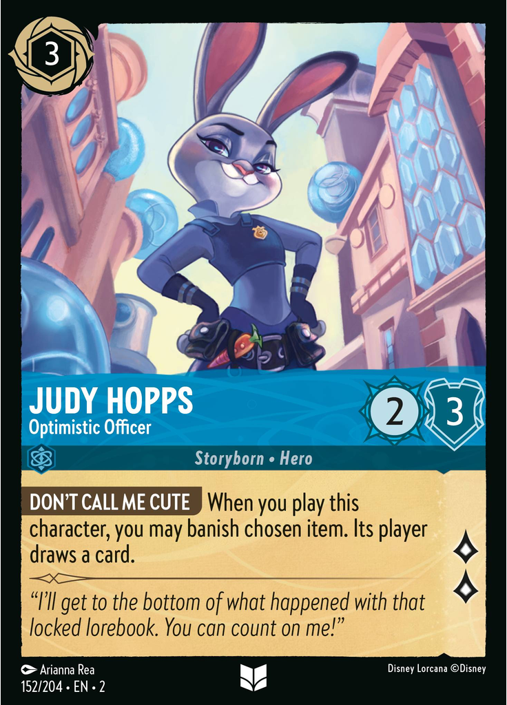 Judy Hopps - Optimistic Officer (Foil)