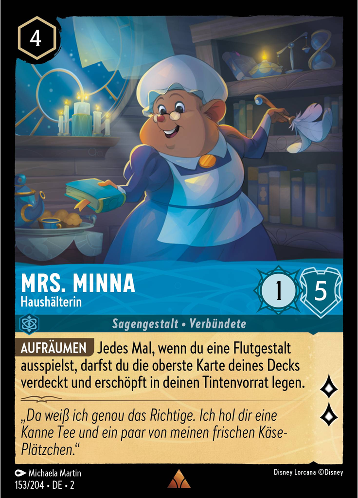 Mrs. Judson - Housekeeper