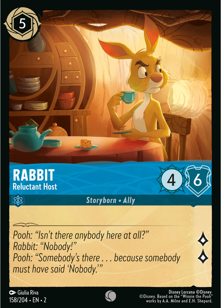 Rabbit - Reluctant Host (Foil)