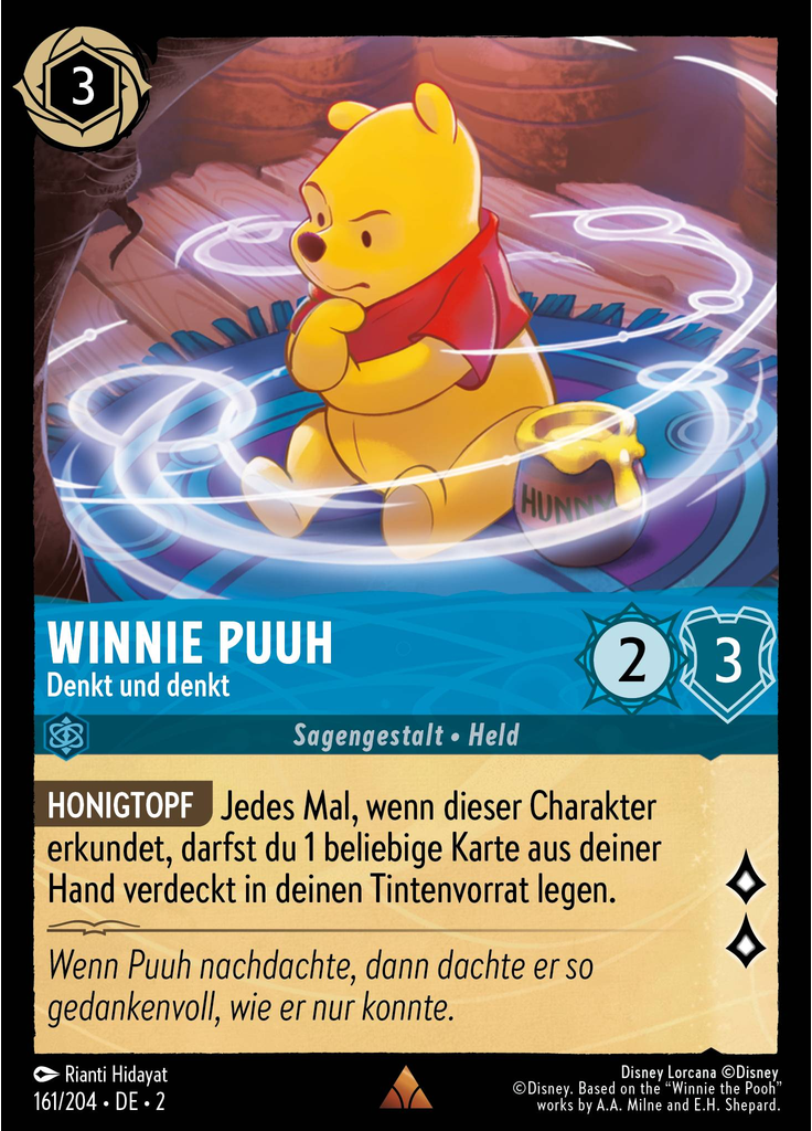 Winnie the Pooh - Having a Think (Foil)