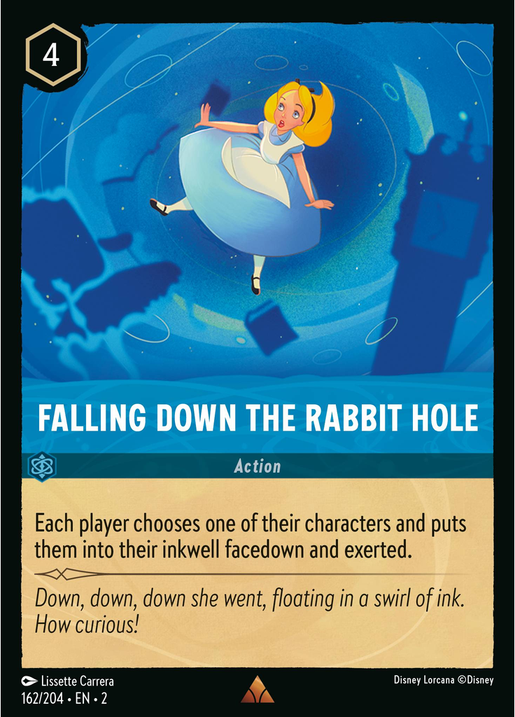 Falling Down the Rabbit Hole (Foil)