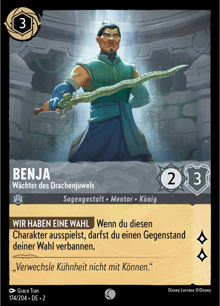 Benja - Guardian of the Dragon Gem (Foil)
