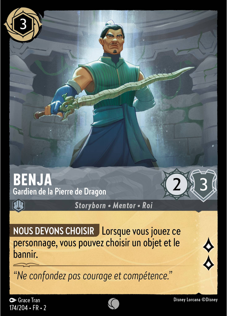 Benja - Guardian of the Dragon Gem (Foil)