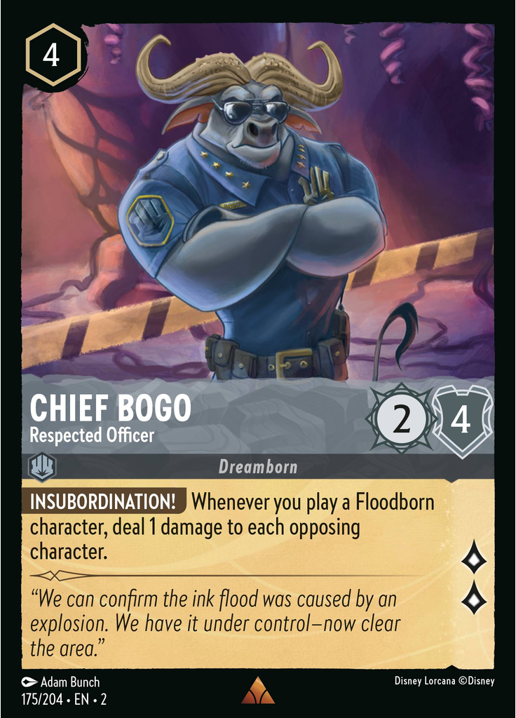 Chief Bogo - Respected Officer (Foil)