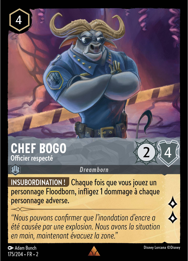 Chief Bogo - Respected Officer (Foil)