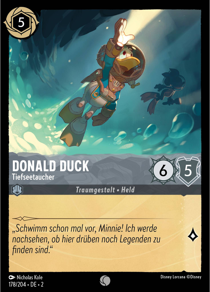Donald Duck - Deep-Sea Diver