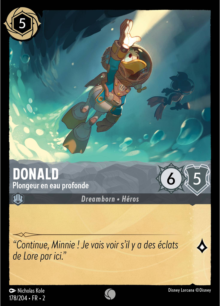 Donald Duck - Deep-Sea Diver