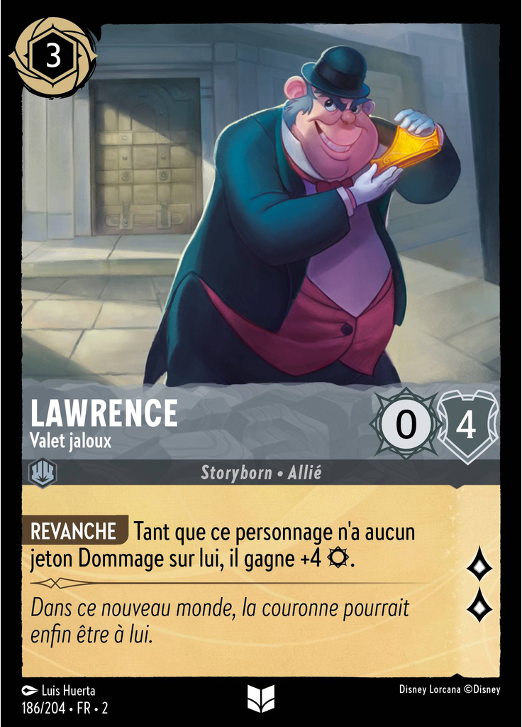 Lawrence - Jealous Manservant (Foil)