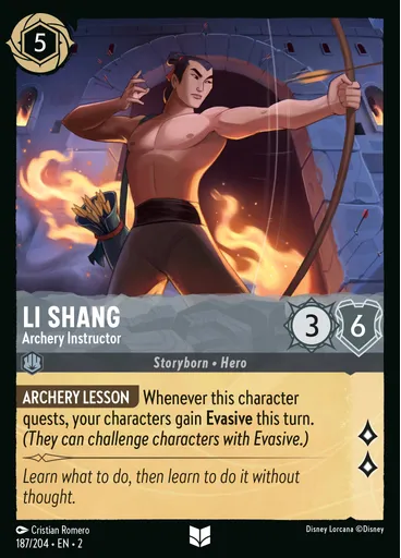 Li Shang - Archery Instructor