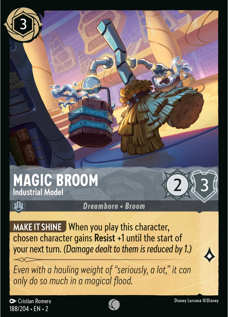 Magic Broom - Industrial Model (Foil)