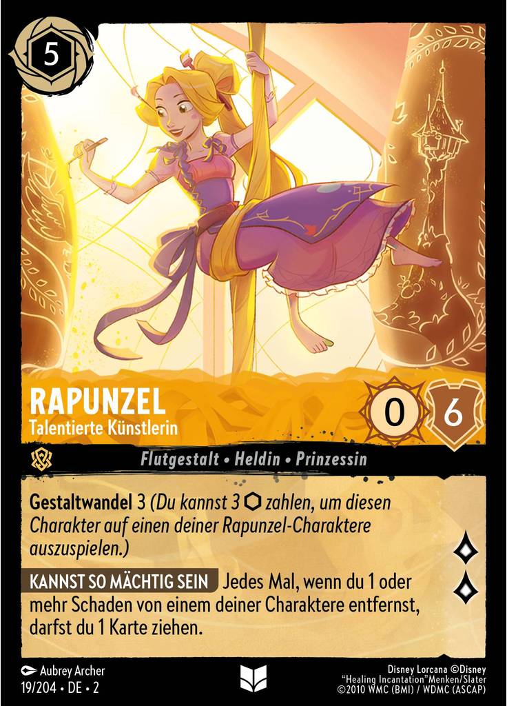 Rapunzel - Gifted Artist (Foil)