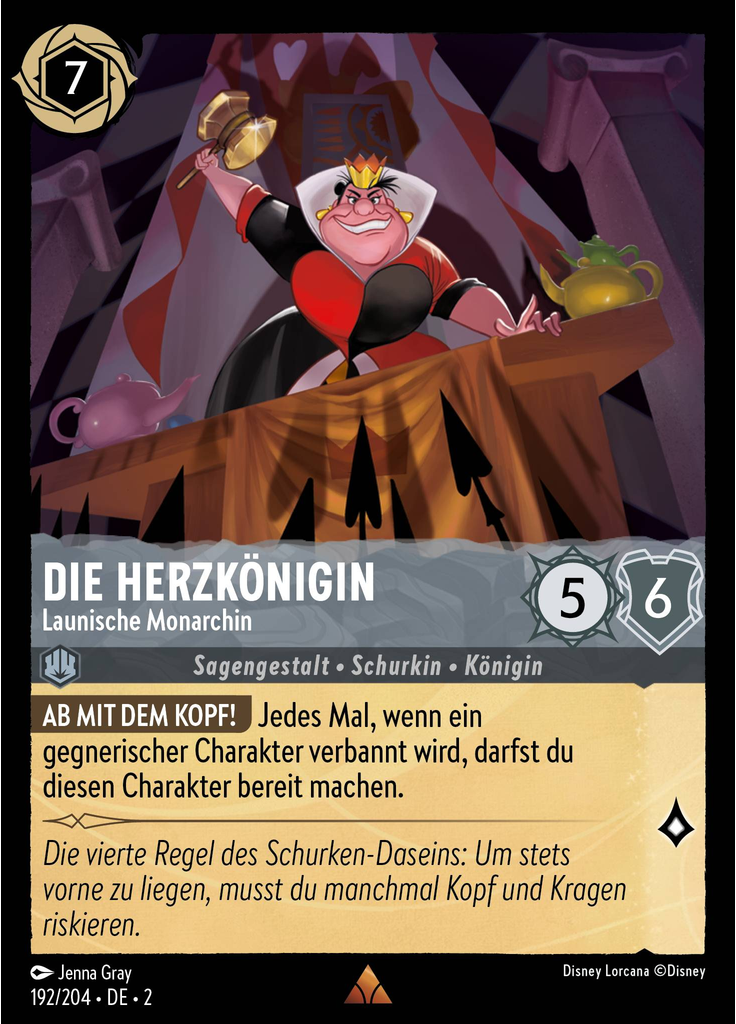 Queen of Hearts - Capricious Monarch (Foil)