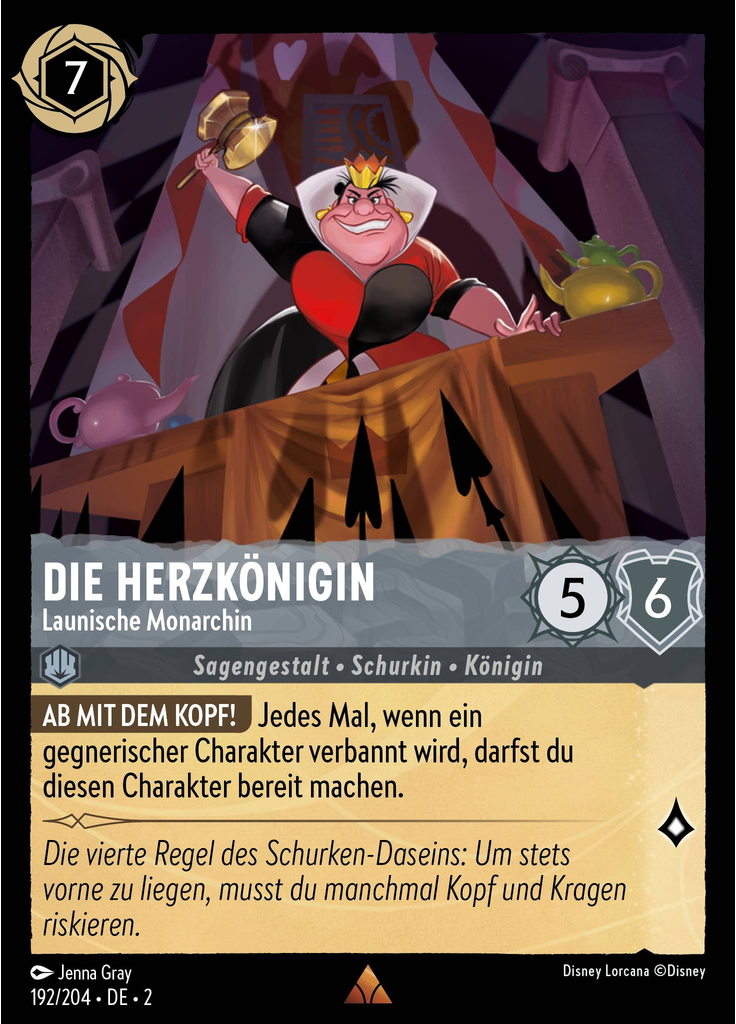 Queen of Hearts - Capricious Monarch