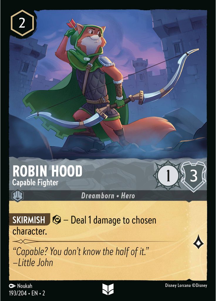 Robin Hood - Capable Fighter (Foil)