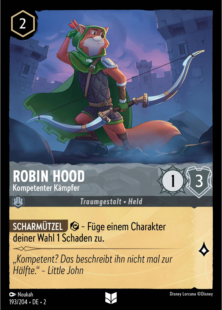 Robin Hood - Capable Fighter