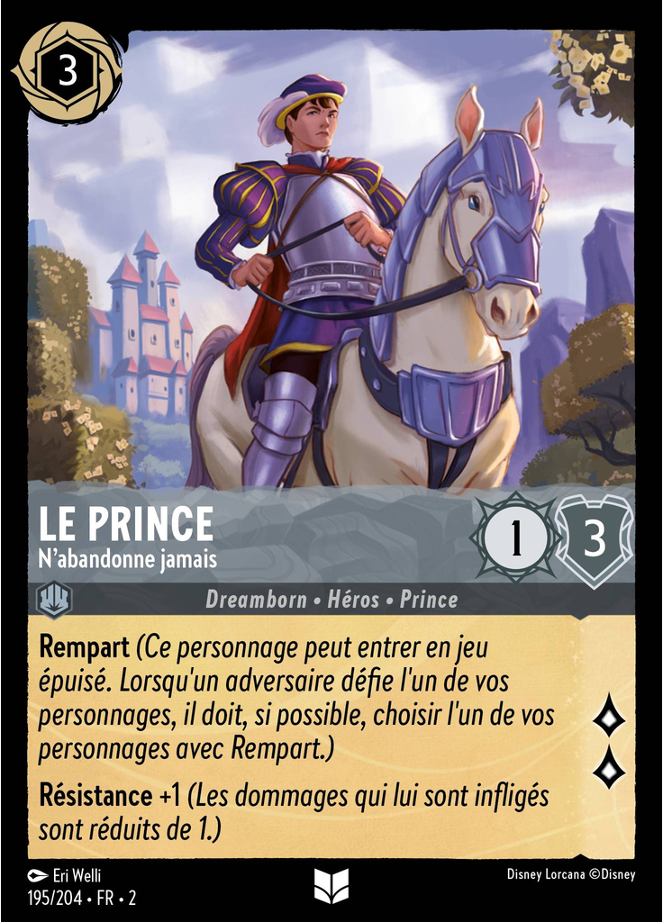 The Prince - Never Gives Up (Foil)