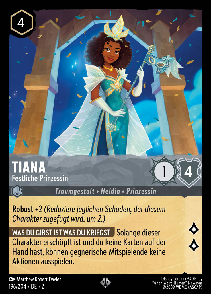 Tiana - Celebrating Princess