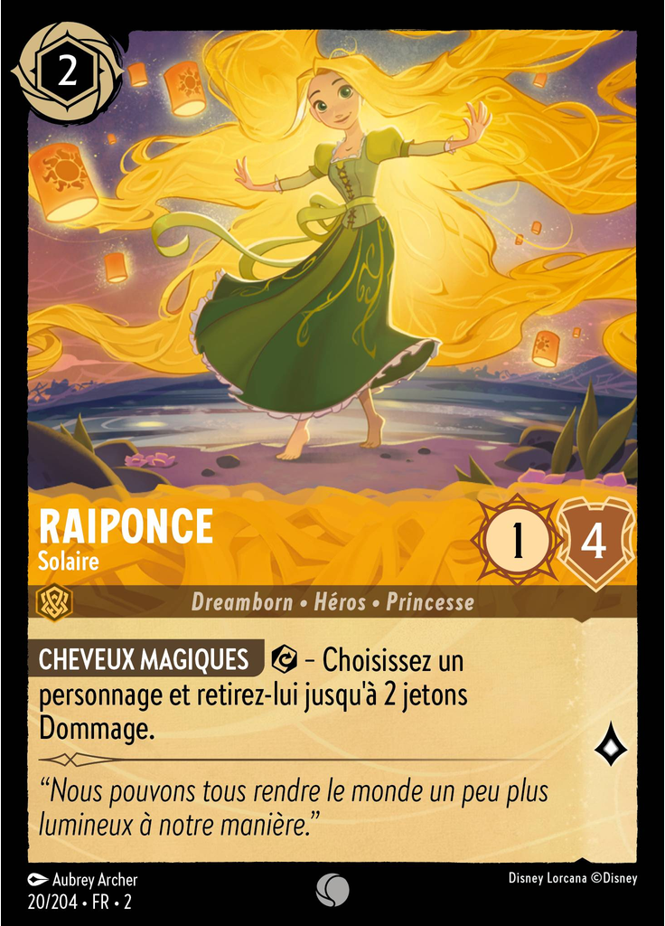 Rapunzel - Sunshine (Foil)