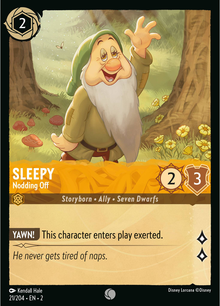 Sleepy - Nodding Off (Foil)
