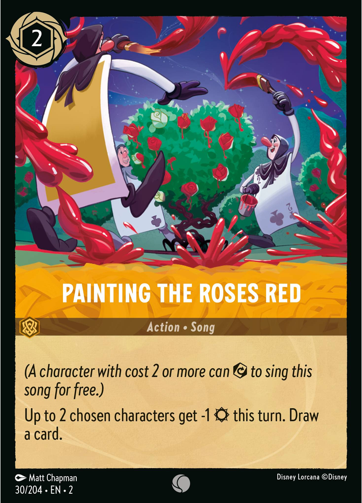 Painting the Roses Red (Foil)
