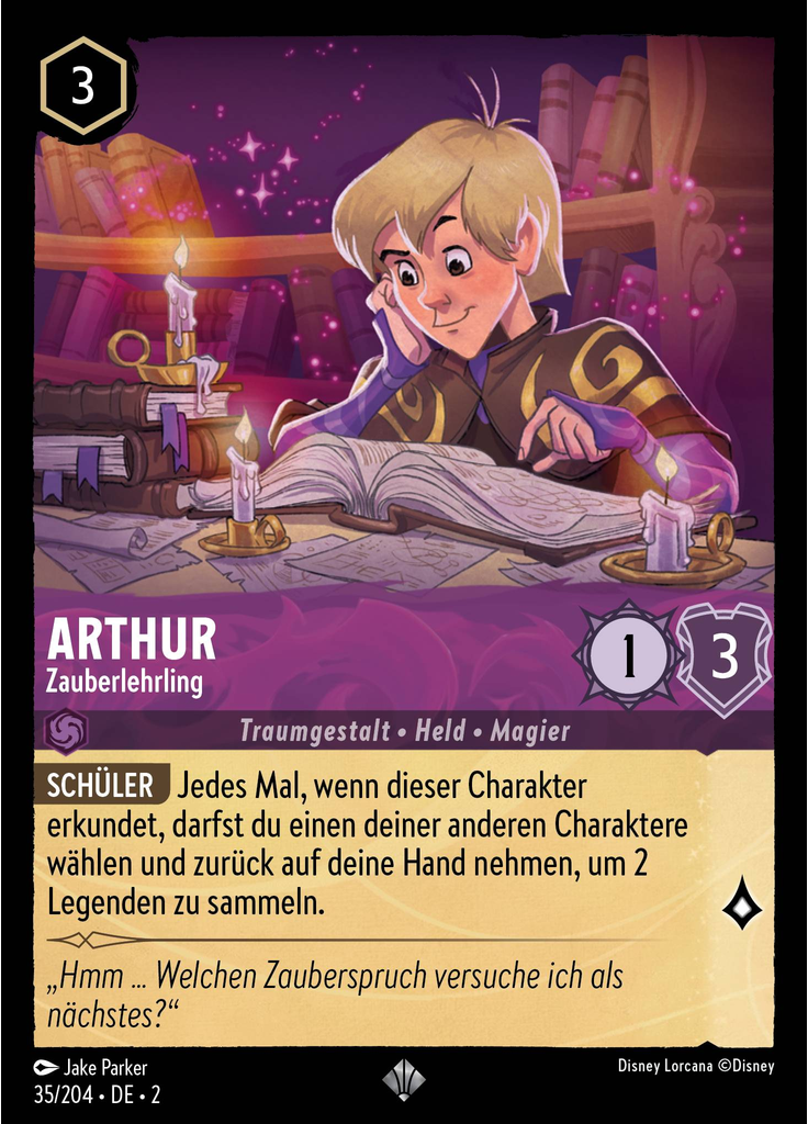 Arthur - Wizard's Apprentice (Foil)