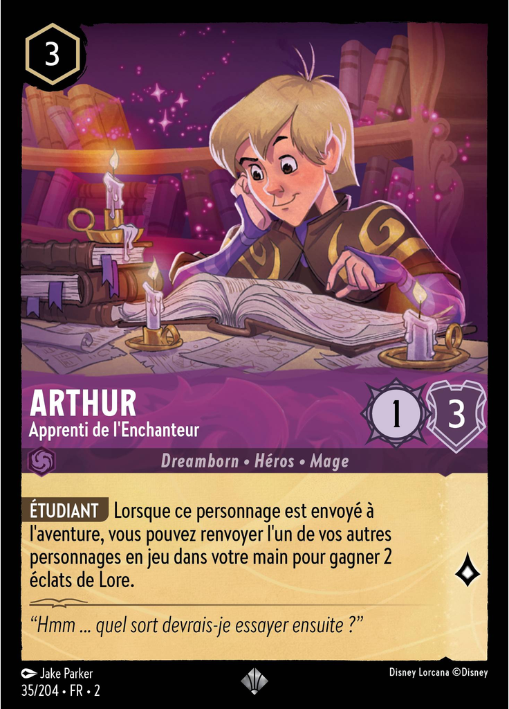 Arthur - Wizard's Apprentice (Foil)