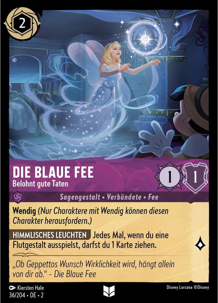 Blue Fairy - Rewarding Good Deeds