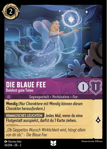 Blue Fairy - Rewarding Good Deeds