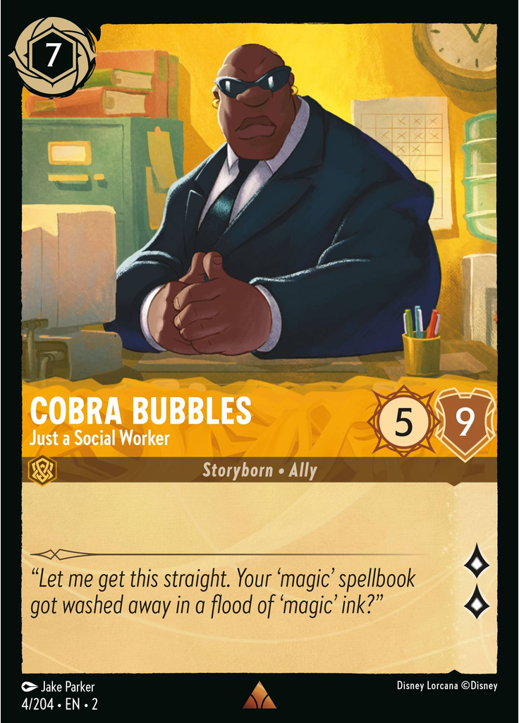 Cobra Bubbles - Just a Social Worker (Foil)