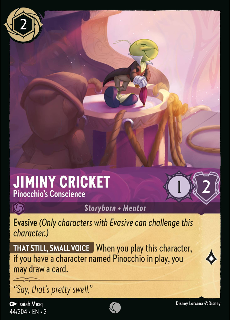 Jiminy Cricket - Pinocchio's Conscience (Foil)