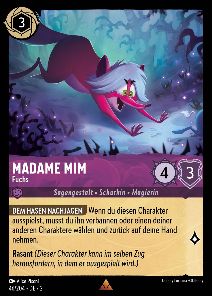 Madam Mim - Fox (Foil)