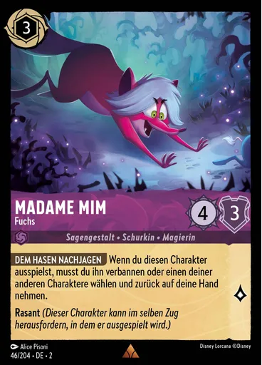Madam Mim - Fox